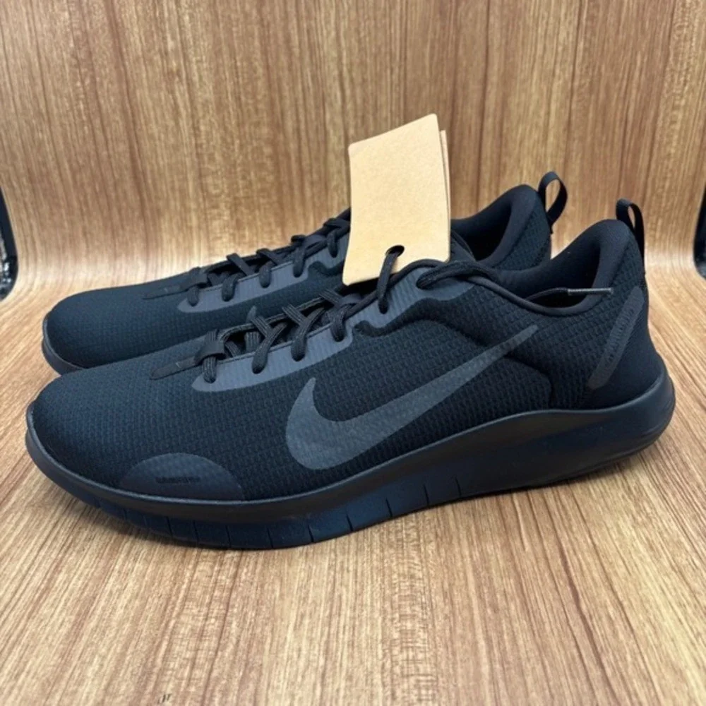 Nike Flex Experience RN 12 Mens 13 Black Anthracite Running Shoes DV0740-003 NEW